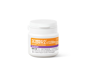 자디엠파듀오정 12.5/500mg